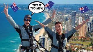 We climbed Australia's Tallest Building - Q1 Skypoint #australia