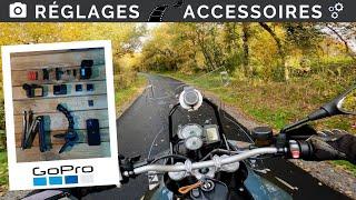 GOPRO : Les meilleurs réglages à moto