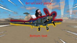 Bri'ish ww2 plane    || Roblox War Tycoon