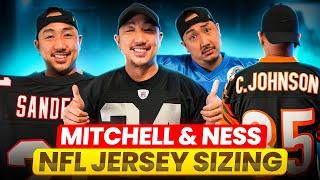 MITCHELL & NESS NFL JERSEY SIZING | WHAT SIZE SHOULD I GET? | Legacy & Authentic Jersey |