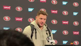 Hilarious ending to Nick Bosa’s 49ers-Packers interview