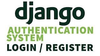 Create Simple Django Authentication System | Login And Register User |  Django 2.2 Tutorials