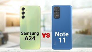 Samsung A24 vs Redmi Note 11