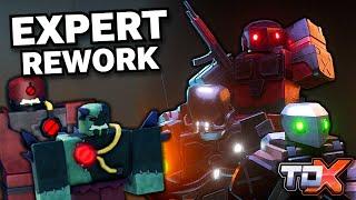 TDX EXPERT MODE REWORK Leaks #84 - Tower Defense X Roblox