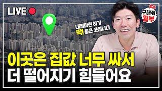 이 분은 이곳에 내집마련 하기 딱 좋습니다! 집값 더 떨어지기 힘들어요 (구해줘월부 부동산상담)