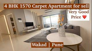 4BHK 1570 Sq Ft Apartment for Sale in Wakad, Pune | Luxury Living in Pune’s Prime Location