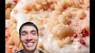 Crumbl Cookies Chronicles: Strawberry Crumb Cake! - AndrewEatsAll