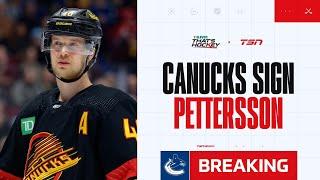 Petterson to become the NHL's 5th highest paid player