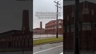 This is the largest abandoned school we have ever seen and something terrible happened…