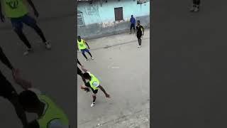 Street football at it’s best. Africa the hub of Sports talent ️ 