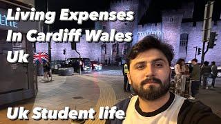 Living expenses in Cardiff #cardiff #wales #ukinternationalstudents #uk #workvisa #pakistan #vlog16