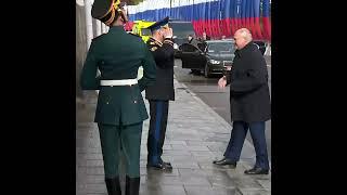 Как Лукашенко в Кремле встречали!!!