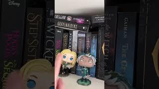 Book case tour of one of the fantasy shelves. #authortube #shelfie