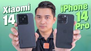 Mua Xiaomi 14 hay thêm 5 triệu nữa để lấy iPhone 14 Pro ???