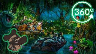 360º Ride on Tiana's Bayou Adventure with Fireworks at Magic Kingdom