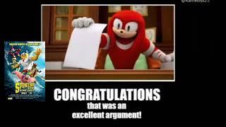 Knuckles ￼approves SpongeBob Seasons, movies and spin offs