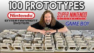 100 Game Prototypes FOUND! (NES, SNES & Game Boy)