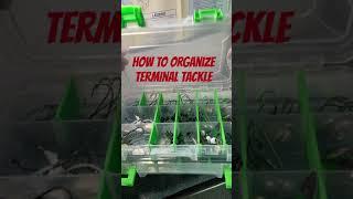 This is the Best Beginner Terminal Fishing Tackle Organization!