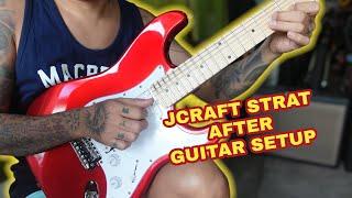 Jcraft Stratocaster after ma-setup