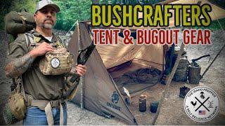 SOLO OVERNIGHT IN A BUSHCRAFTER TENT. NEW SURVIVAL GEAR FOR MY SPRING SUMMER BUGOUT BAG SHTF LOADOUT