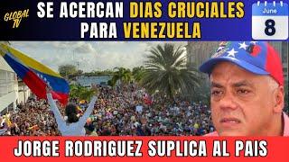 JORGE RODRIGUEZ IMPLORA A VENEZUELA - MARIA CORINA INDETENIBLE