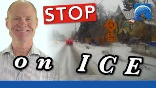 How to STOP Your Vehicle on ICE | Winter Driving Smart