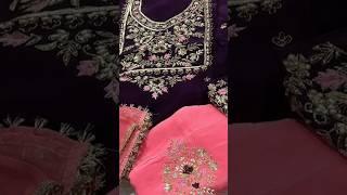 Latest hand work suit design l Punjabi suit l# boutique suit#dress