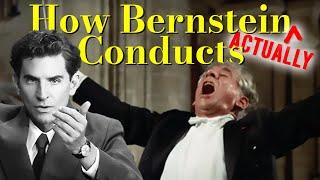 How Bernstein ACTUALLY Conducts vs. Bradley Cooper in Maestro