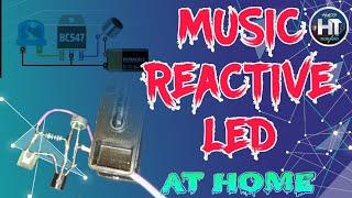 How To Make Music Reactive Led At Home || By #Thehacksoftechnology