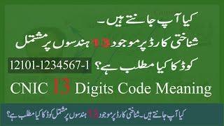 CNIC Number Full Information | Meaning Of CNIC Number | Interesting Information About CNIC