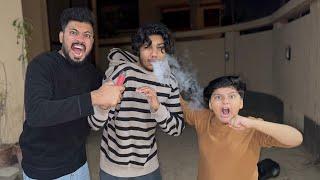 Abdullah ko vape  pety howy pakar leya ||Anas Bhai ny bht mara ||Karachi food eat festival me gaye