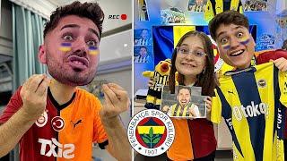 GALATASARAY ODASINI FENERBAHÇE ODASINA ÇEVİRDİK (ÇILDIRDI)