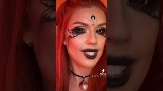 Easy DARK FAIRY Halloween makeup tutorial #easyhalloweenmakeup #darkfairymakeup #makeuptutorial