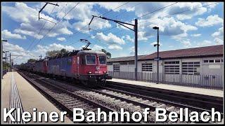 Kleiner Bahnhof Bellach im Kanton Solothurn | Schweiz 2024