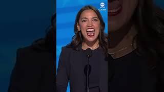 Rep. Alexandria Ocasio-Cortez slams former Pres. Trump during DNC speech