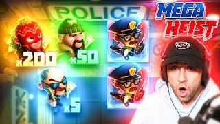 HUNTING the MAX STAGE on this *NEW* RELAX slot MEGA HEIST!! (Bonus Buys)