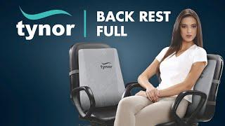 Tynor Back Rest Full (I46) for maintaining the spine in its neutral position.