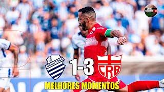 CSA 1 x 3 CRB - Melhores Momentos - Campeonato Alagoano 2024