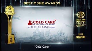 India 5000 Best MSME Awards 2018 Winner Cold Care