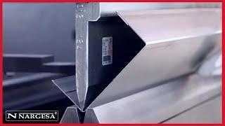 MP3003 CNC PRESS BRAKE NARGESA - TUTORIAL: LEARN HOW TO FOLD METAL SHEET EASILY