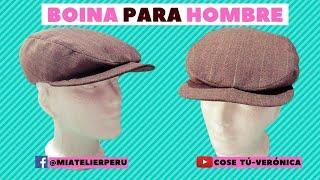 BOINA PARA HOMBRE - TUTORIAL