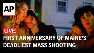 LIVE: First anniversary of mass shooting in Lewiston, Maine