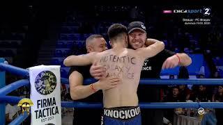 Campionul savate Gabriel Cobzaru, hotarat sa faca tranzitia, intalneste speranta Alex Popescu