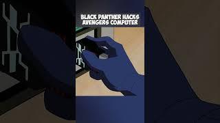 Black Panther Hacks Avengers Computer  #marvel #avengers