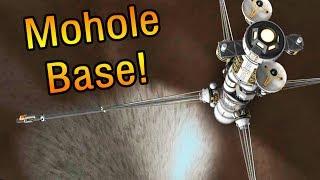 KSP: Building a base inside the Mohole!