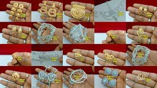 all Type tranding jewellery gold and silver || 18k hallmark wedding jewellery with price 2025