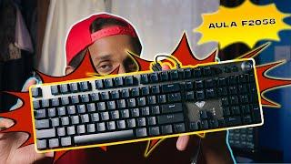 Aula F2058 Unboxing + Review //Budget Mechanical Keyboard