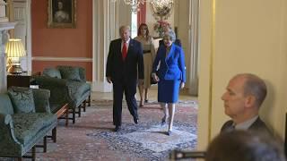 President Trump and First Lady Melania Trump's Visit to the United Kingdom - Day 2