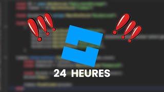 J'AI 24 HEURES POUR FAIRE UN JEU ROBLOX! (j'ai fais des Dinguerie )