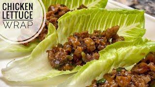 Chicken Lettuce Wrap Recipe